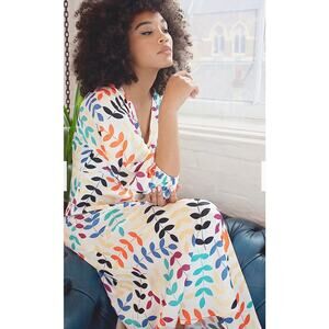 Traffic People London Sargasso Sea Gloria Dress White Size Medium